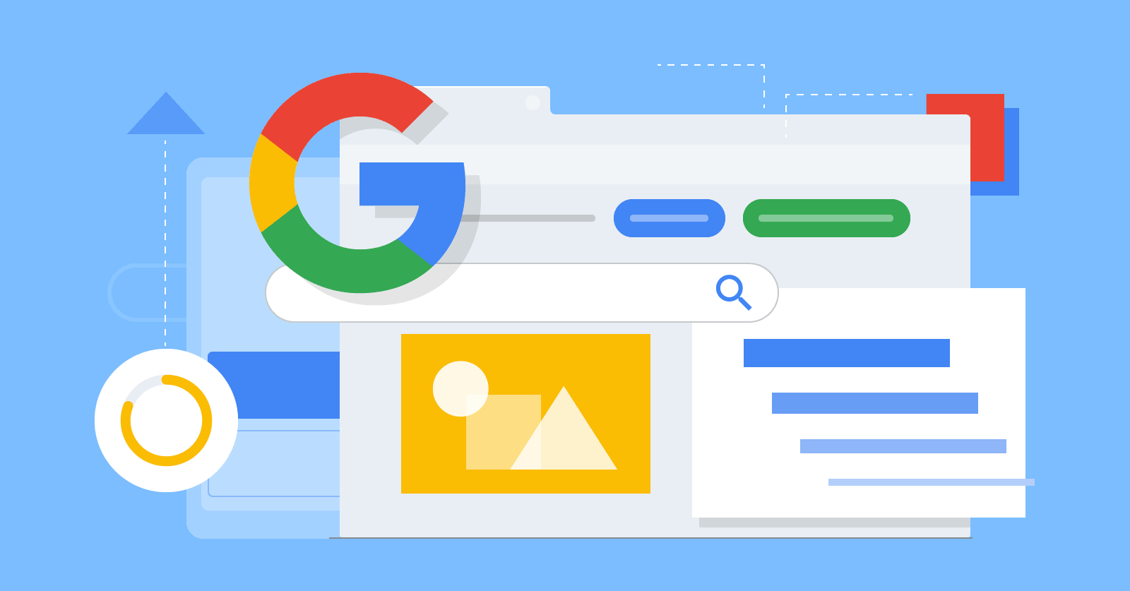 Google Search Engine Results Page SERP